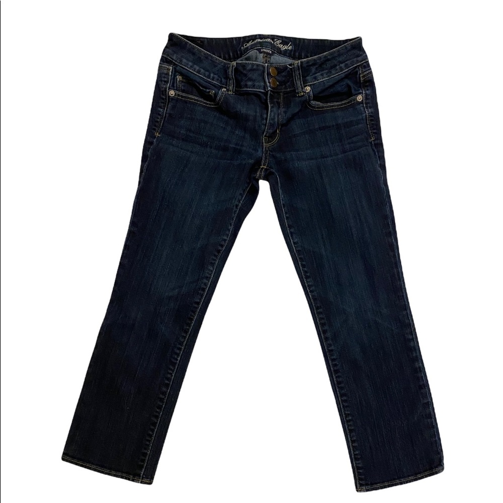🌼 American Eagle Artist Stretch Crops, Size 6